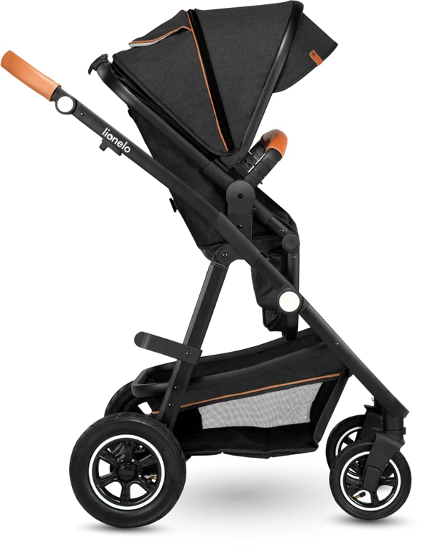Дитячий візочок 2 в 1 Lionelo Amber Grey Graphite